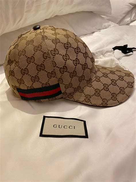 gucci stamp hat|authentic gucci hat.